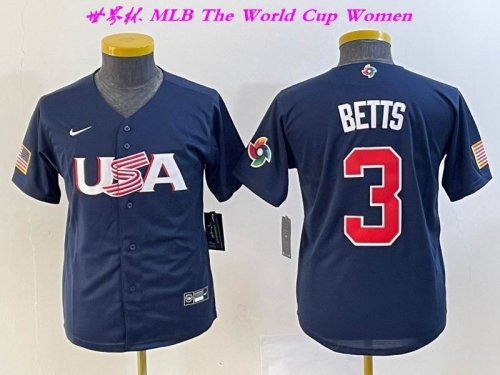 MLB The World Cup Jersey 1602 Women