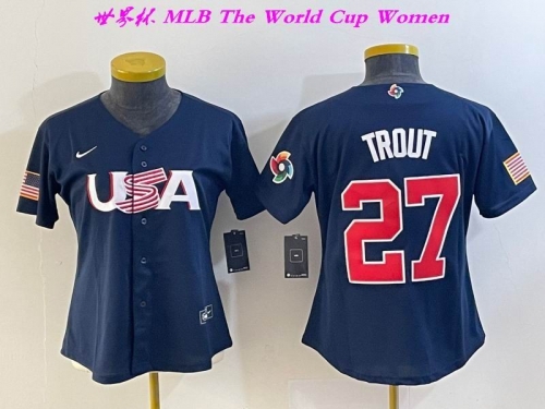 MLB The World Cup Jersey 1618 Women