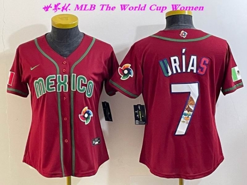MLB The World Cup Jersey 1494 Women