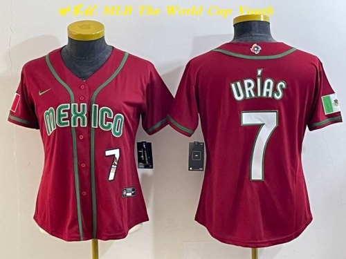 MLB The World Cup Jersey 1383 Youth