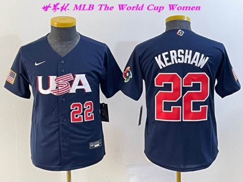MLB The World Cup Jersey 1614 Women