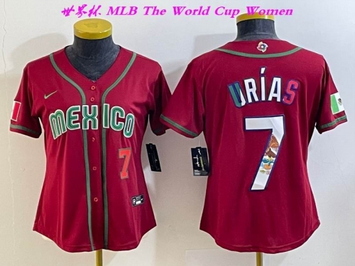 MLB The World Cup Jersey 1495 Women