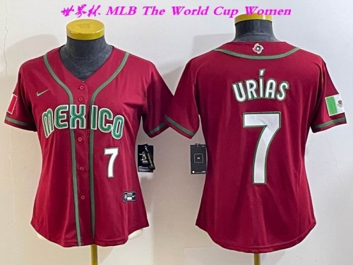 MLB The World Cup Jersey 1513 Women