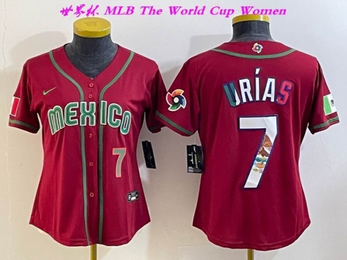 MLB The World Cup Jersey 1506 Women