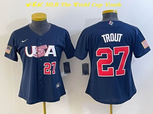 MLB The World Cup Jersey 1489 Youth