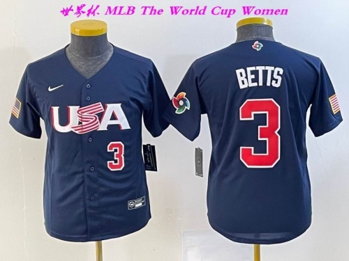 MLB The World Cup Jersey 1606 Women