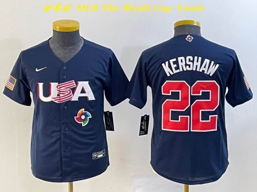 MLB The World Cup Jersey 1479 Youth