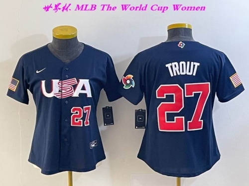 MLB The World Cup Jersey 1622 Women