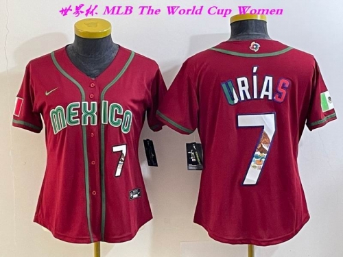 MLB The World Cup Jersey 1503 Women