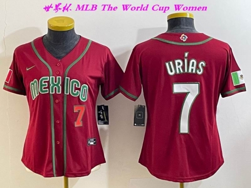 MLB The World Cup Jersey 1511 Women