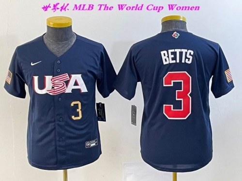 MLB The World Cup Jersey 1607 Women