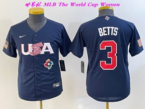 MLB The World Cup Jersey 1603 Women