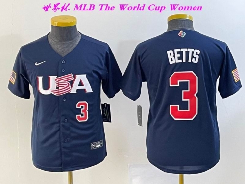 MLB The World Cup Jersey 1605 Women