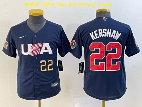 MLB The World Cup Jersey 1484 Youth