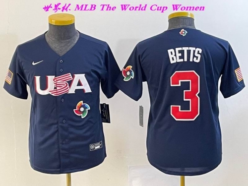 MLB The World Cup Jersey 1604 Women