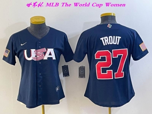 MLB The World Cup Jersey 1617 Women