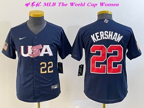 MLB The World Cup Jersey 1615 Women