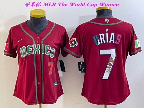 MLB The World Cup Jersey 1496 Women