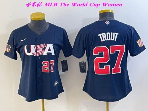 MLB The World Cup Jersey 1621 Women