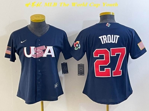 MLB The World Cup Jersey 1486 Youth