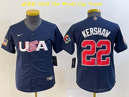 MLB The World Cup Jersey 1478 Youth