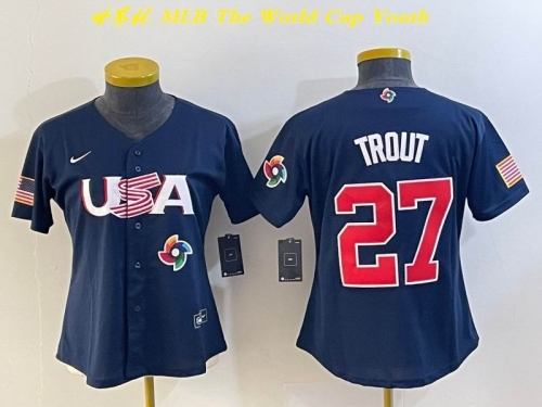 MLB The World Cup Jersey 1488 Youth