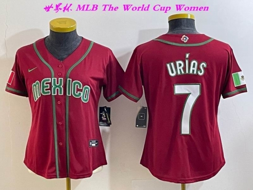 MLB The World Cup Jersey 1507 Women