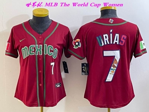 MLB The World Cup Jersey 1498 Women