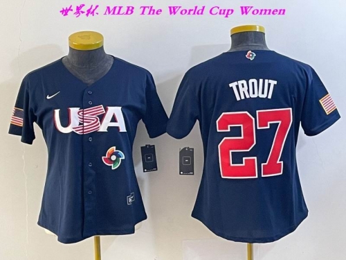 MLB The World Cup Jersey 1619 Women
