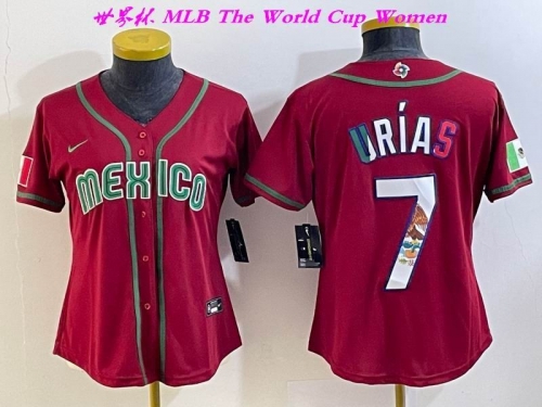 MLB The World Cup Jersey 1491 Women