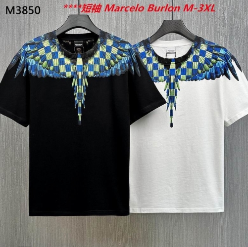 M.a.r.c.e.l.o. B.u.r.l.o.n. Round neck 3030 Men