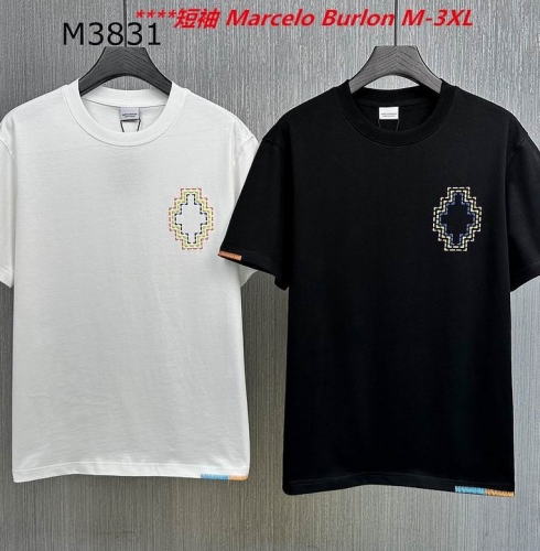 M.a.r.c.e.l.o. B.u.r.l.o.n. Round neck 3074 Men