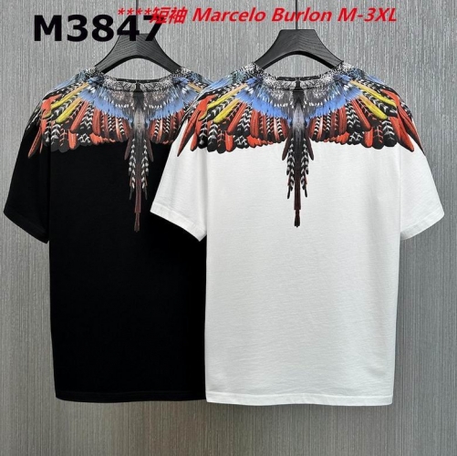 M.a.r.c.e.l.o. B.u.r.l.o.n. Round neck 3022 Men