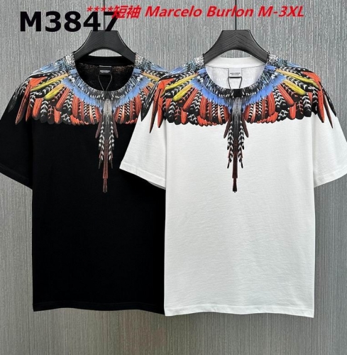 M.a.r.c.e.l.o. B.u.r.l.o.n. Round neck 3023 Men