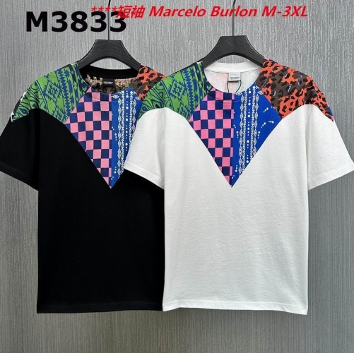 M.a.r.c.e.l.o. B.u.r.l.o.n. Round neck 2945 Men