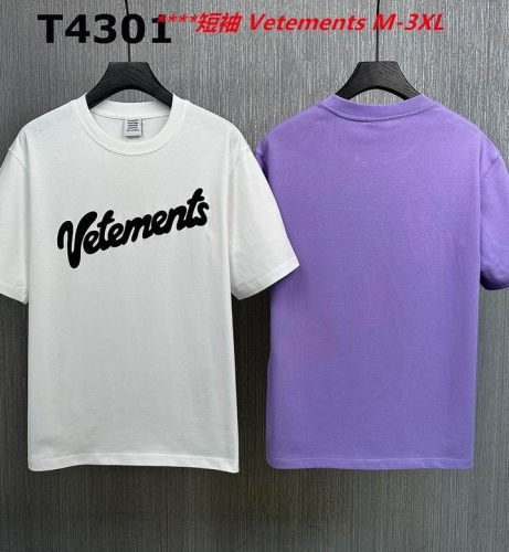 V.e.t.e.m.e.n.t.s. Round neck 2009 Men