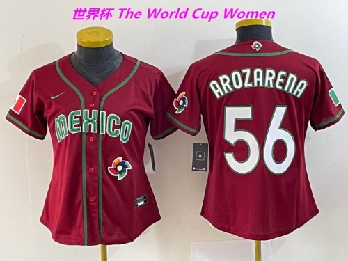MLB The World Cup Jersey 1691 Women