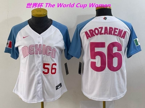 MLB The World Cup Jersey 1736 Women
