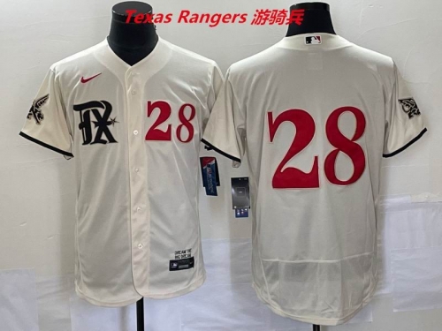 MLB Texas Rangers 091 Men