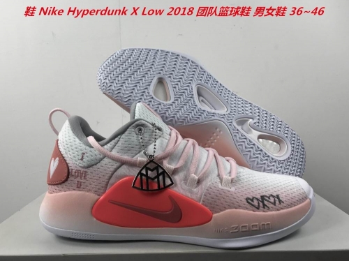 Nike Hyperdunk 2018 Low Top Sneakers Shoes 005 Men/Women