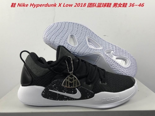 Nike Hyperdunk 2018 Low Top Sneakers Shoes 007 Men/Women