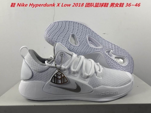 Nike Hyperdunk 2018 Low Top Sneakers Shoes 016 Men/Women