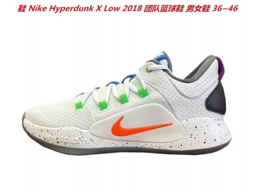 Nike Hyperdunk 2018 Low Top Sneakers Shoes 028 Men/Women