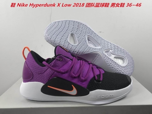 Nike Hyperdunk 2018 Low Top Sneakers Shoes 006 Men/Women