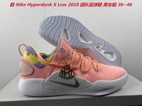 Nike Hyperdunk 2018 Low Top Sneakers Shoes 009 Men/Women