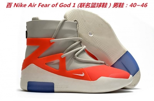 Nike Air Fear of God 1 Sneakers Shoes 009 Men