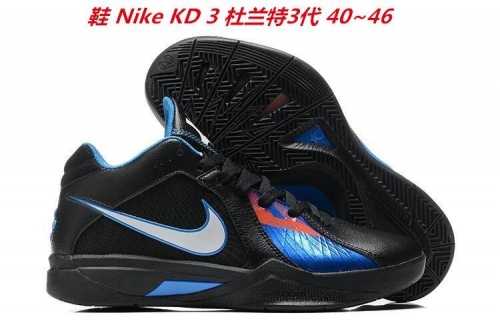 Nike KD 3 Sneakers Shoes 001 Men