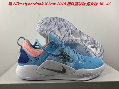 Nike Hyperdunk 2018 Low Top Sneakers Shoes 008 Men/Women