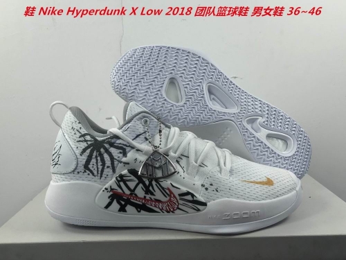 Nike Hyperdunk 2018 Low Top Sneakers Shoes 011 Men/Women