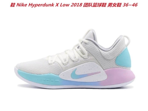 Nike Hyperdunk 2018 Low Top Sneakers Shoes 026 Men/Women
